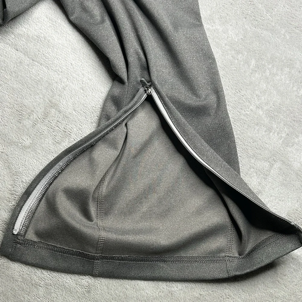 Peter Millar Athletic Pants XXL Gray Performance Stretch Reflective Zip Pocket